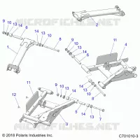 SUSPENSION TRASERA CONTROL ARMS