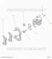 BRAKES, PINZA TRASERA