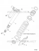 SUSPENSION TRASERA SHOCK MOUNTING