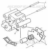 FRENO TRASERO Magnum 6X6 W97AE42A and Swedish Magnum 6X6 S97AE42E (4940754075C013)