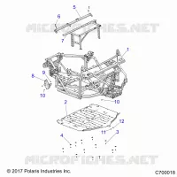 CHASSIS, MAIN FRAME AND ESQUÃD PLATES