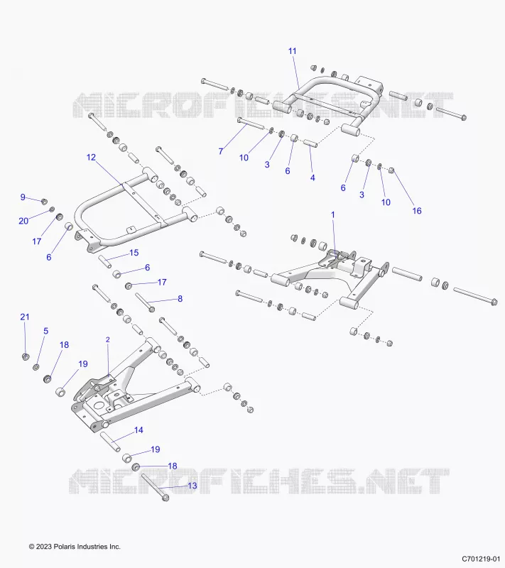 SUSPENSION TRASERA CONTROL ARMS