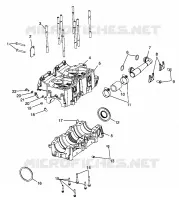 CAJA DEL CIGÜEÑAL 600 RMK 0980958 and EUROPEAN 600 RMK E980958 (4944634463C006)