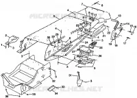 TÚNEL 700 RMK 0980966 and EUROPEAN 700 RMK E980966 (4943724372A005)