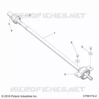 TREN, REAR PROP SHAFT