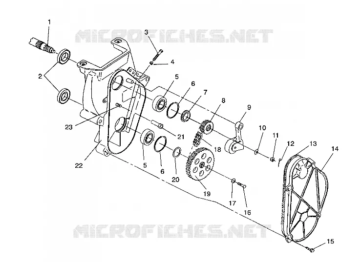 CADENACASE ASSEMBLY XLT/0930767,XLT SP/0930667    XLT SKS/0930567 (4923012301017A)