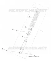 SUSPENSION, SHOCK TRASERO