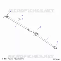 TREN, FRONT PROP SHAFT