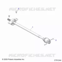 TREN, FRONT PROP SHAFT