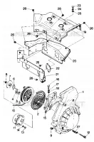 VENTILADOR CAJA AND ARRANQUE DE RETROCESO Trail (4912701270044A)
