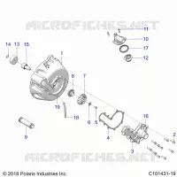 ENFRIAMIENTO SYSTEM AND WATER PUMP