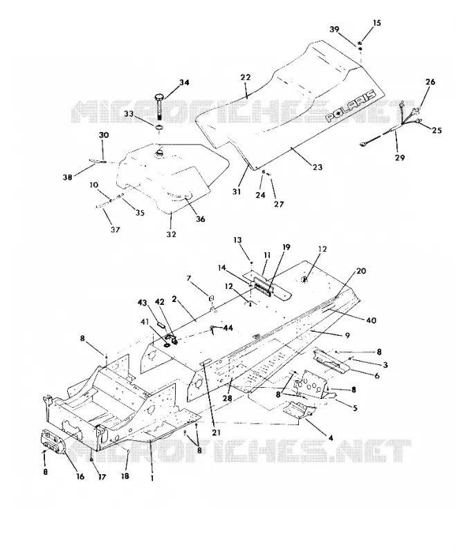 CHASIS and ASIENTO Indy Lite GT (4921342134001A)