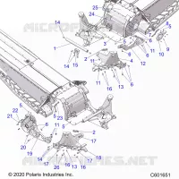 CHASSIS, BULKHEAD ASM. S21TLC6RS/6RE ALL OPCIONES (C601651)