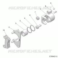 BRAKES, PINZA TRASERA