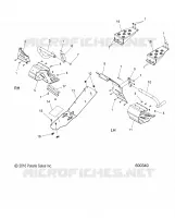 CHASSIS, PROTECCIÃN DEL EMBRAGUE AND FOOTRESTS