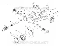 CHASIS, REAR BRAZO OSCILANTE