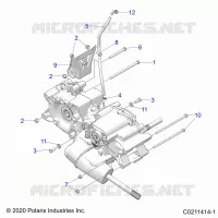TREN, MAIN GEARCASE MOUNTING