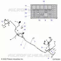 ELECTRICA, WIRE HARNESSES, CHASSIS