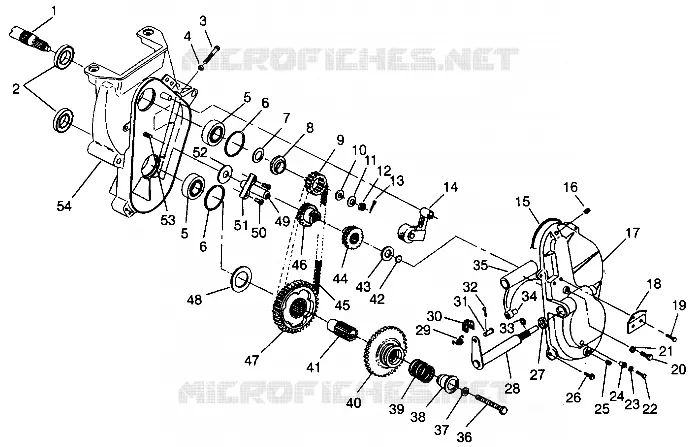 CADENACASE ASSEMBLY RXL TOURING 0940869 (4925062506020A)