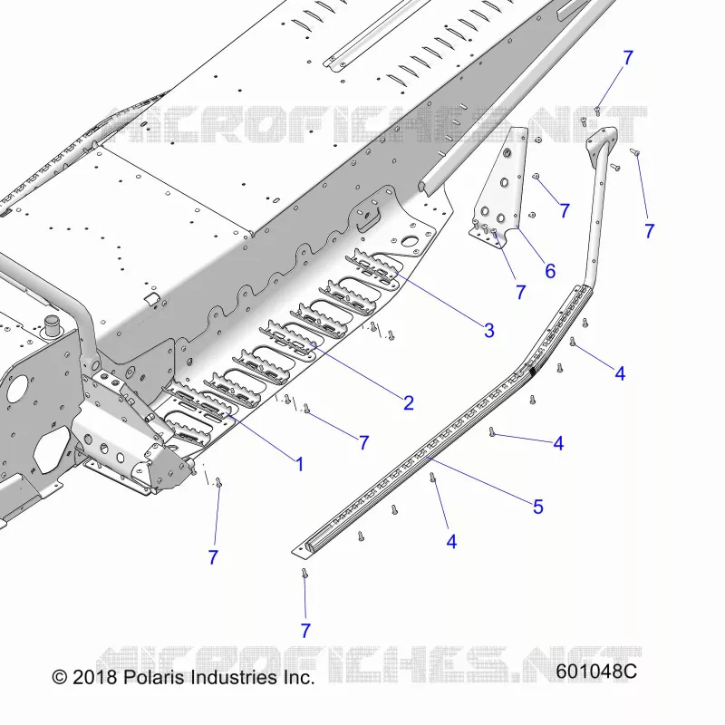 CHASSIS, TÃŠNEL GRIPS AND CLEATS