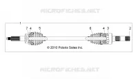 TREN, REAR HALF SHAFT, RH