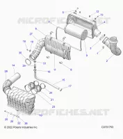 ENGINE, TOMA DE AIRE SYSTEM
