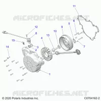 ENGINE, STATOR AND FLYRUEDA