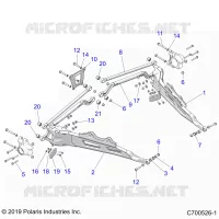 SUSPENSION TRASERA CONTROL ARMS