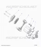 BRAKES, PINZA FRENO TRASEIRA