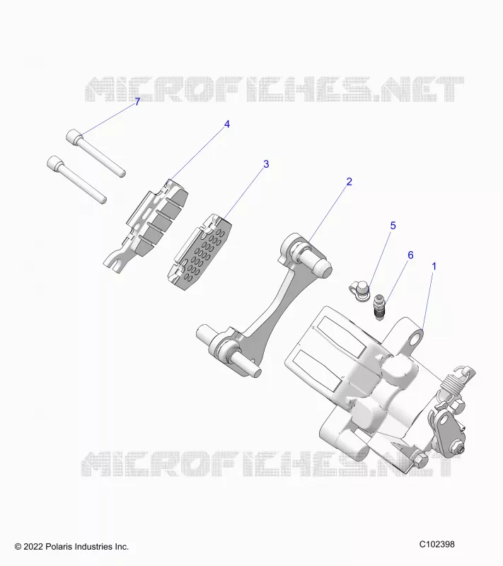 BRAKES, PINZA FRENO TRASEIRA
