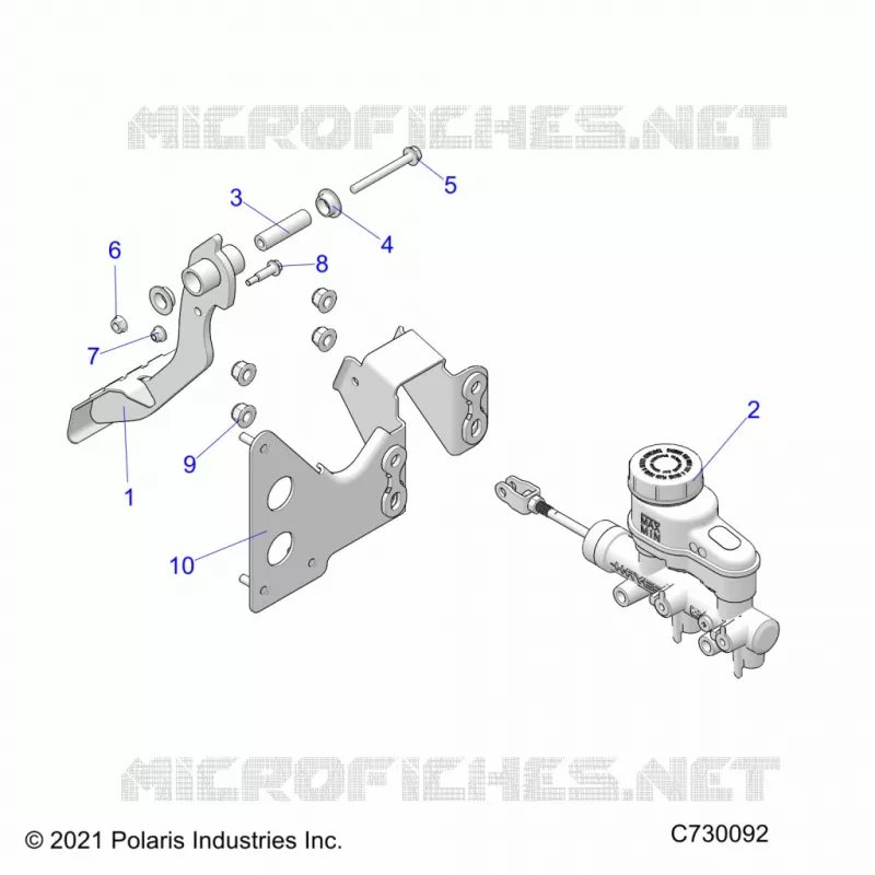 BRAKES, PEDAL AND CILINDRO MAESTRO