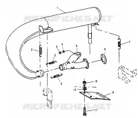 SISTEMA DE ESCAPE 500 EFI SKS 0962574, 500 EFI RMK 0962974, and EUROPEAN 500 E (4931983198C004)