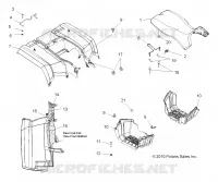 TRASERO CAB, ASIENTO and para pies