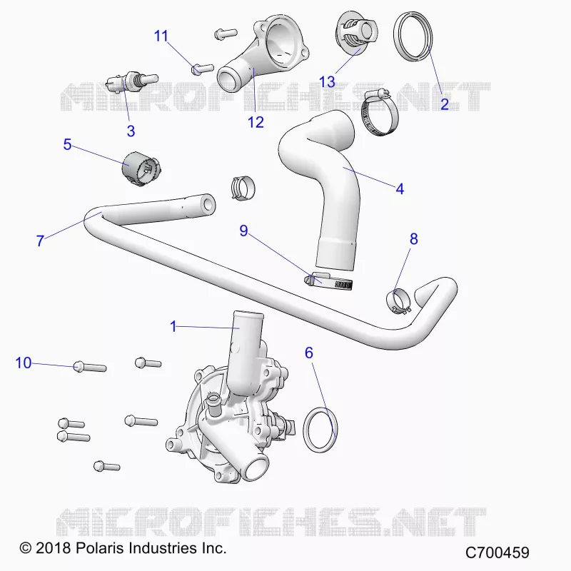 MOTOR, WATERPUMP AND BYPASS