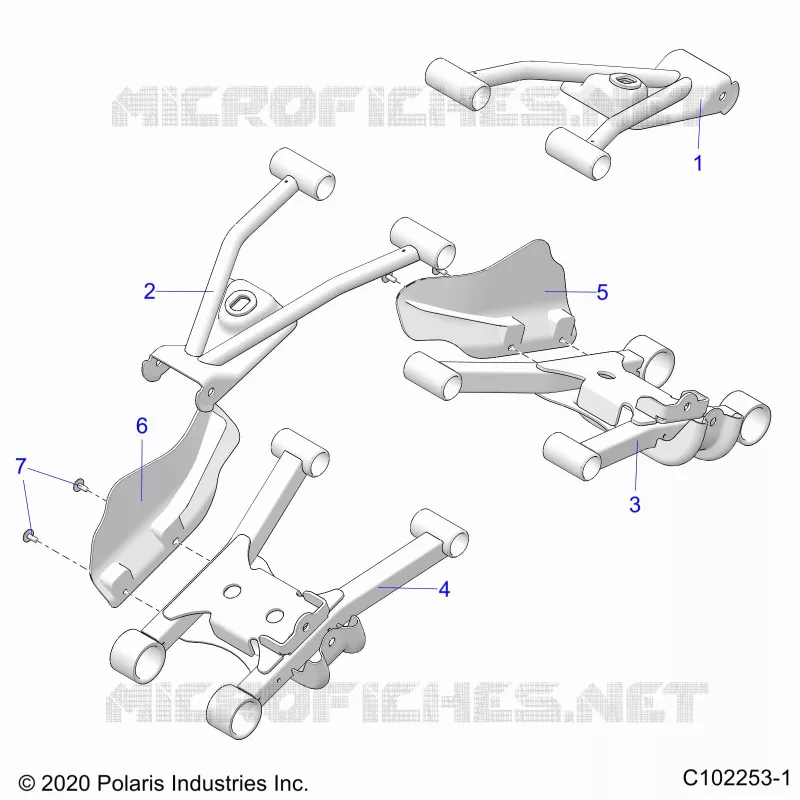 SUSPENSION TRASERA CONTROL ARMS