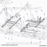 CHASSIS, SEAT AND CENTER MONTAJE DE LA CONSOLA
