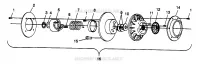 accionado de embrague XLT TOURING  0973357 and EUROPEAN XLT TOURING  E973357 (4937723772C002)