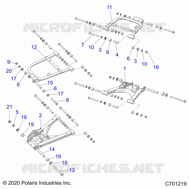 SUSPENSION TRASERA CONTROL ARMS