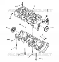 CAJA DEL CIGÜEÑAL ASSEMBLY Storm/0932770 and Storm SKS/0932570 (4923032303028A)