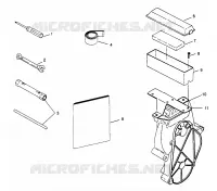 KIT DE HERRAMIENTA 500 0972764,  EUROPEAN 500 E972764,  500 SKS 0972564, EUROPEAN 500 (4938393839C013)