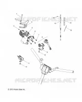 MOTOR, ACELERADOR CONTROL ASM.