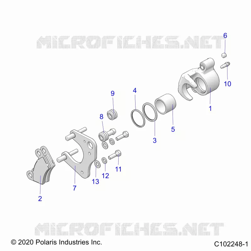 BRAKES, BRAKE PINZA FRENO DELANTERA (FROM 8/16/2021)