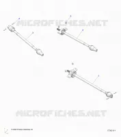 TREN, FRONT, MID, REAR PROP SHAFT