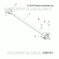TREN, REAR PROP SHAFT