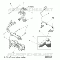 FUEL SYSTEM, RAIL, LINES AND CUERPO DE MARIPOSA