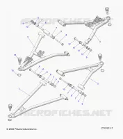 SUSPENSIÃ“N DELANTERA CONTROL ARMS