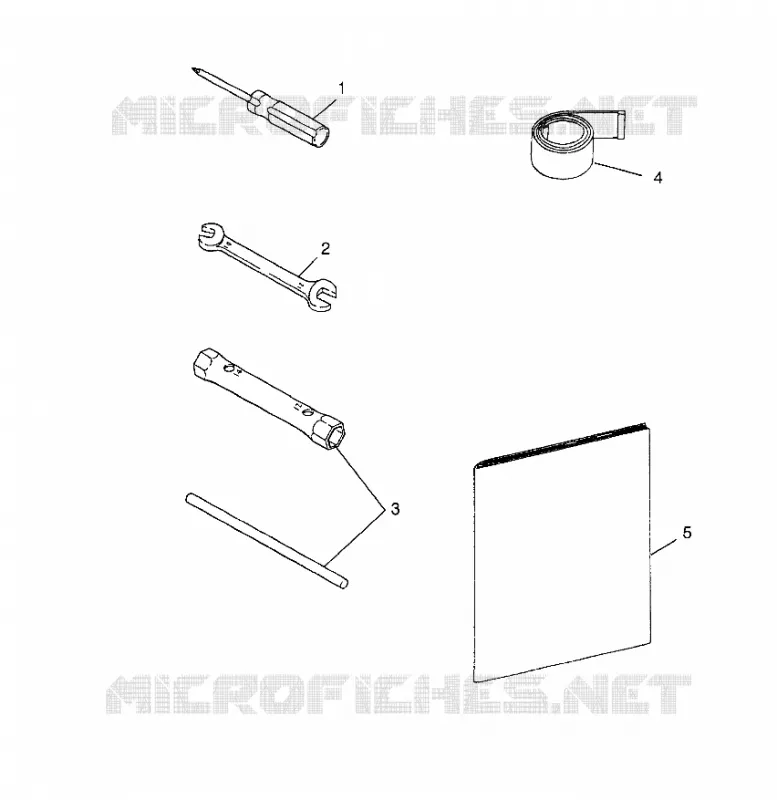 KIT DE HERRAMIENTA LITE 0983433 and LITE DELUXE 0983431 (4941864186C002)