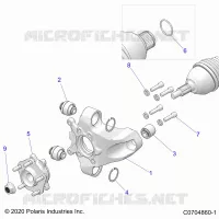 SUSPENSION, PORTAEQUIPAJES TRASERO AND HUB