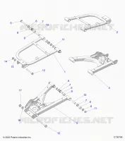 SUSPENSION TRASERA CONTROL ARMS