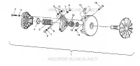 Embrague ASSEMBLY Trail Blazer W947221 (4926832683B009)